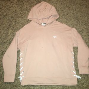 PINK peach Hoodie